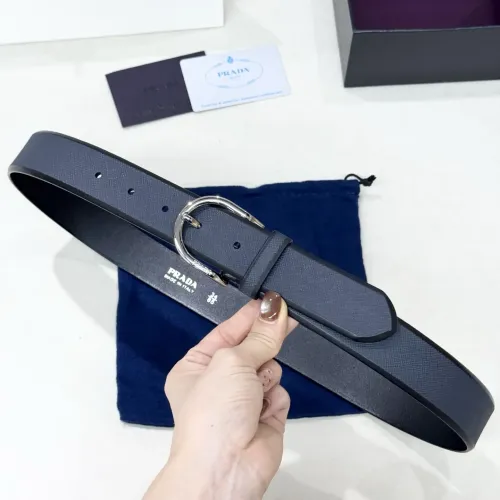 Prada AAA Quality Belts In 3.5cm For Men #1419329 $60.00 USD, Wholesale Replica Prada AAA Quality Belts