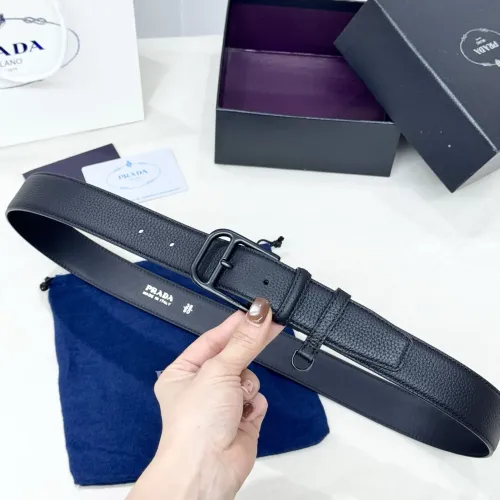 Prada AAA Quality Belts In 3.5cm For Men #1419338 $60.00 USD, Wholesale Replica Prada AAA Quality Belts