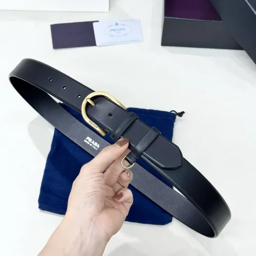 Prada AAA Quality Belts In 3.5cm For Men #1419344 $60.00 USD, Wholesale Replica Prada AAA Quality Belts