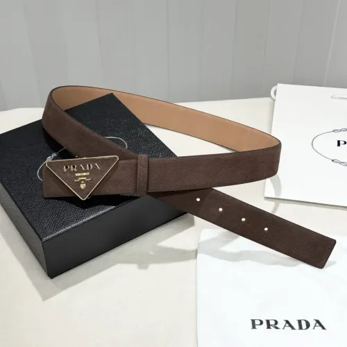 Prada AAA Quality Belts In 3.5cm For Unisex #1419356 $60.00 USD, Wholesale Replica Prada AAA Quality Belts