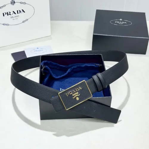 Prada AAA Quality Belts In 3.5cm For Men #1419419 $60.00 USD, Wholesale Replica Prada AAA Quality Belts