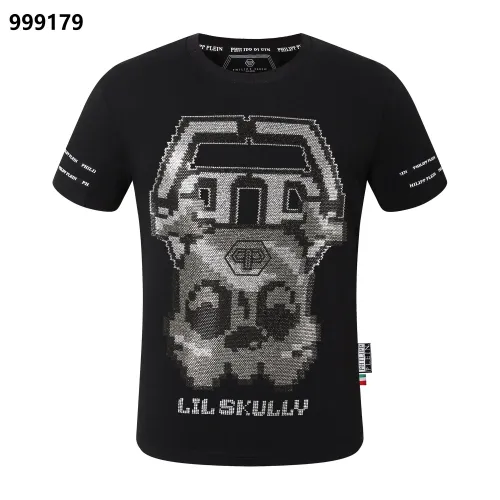 Philipp Plein PP Oversize T-Shirts Short Sleeved For Men #1419431 $29.00 USD, Wholesale Replica Philipp Plein PP T-Shirts