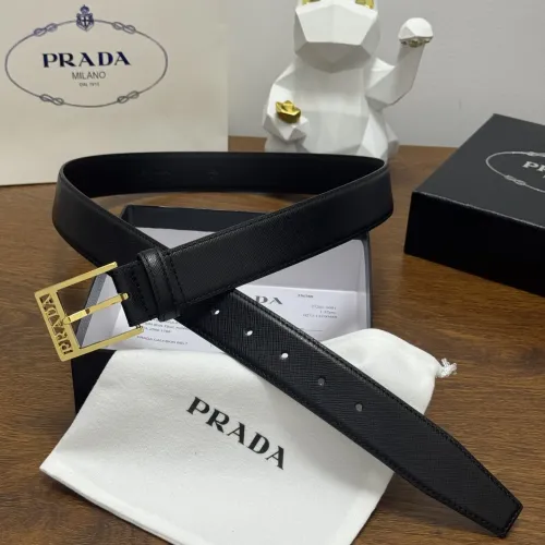 Prada AAA Quality Belts In 3.5cm For Men #1419432 $60.00 USD, Wholesale Replica Prada AAA Quality Belts