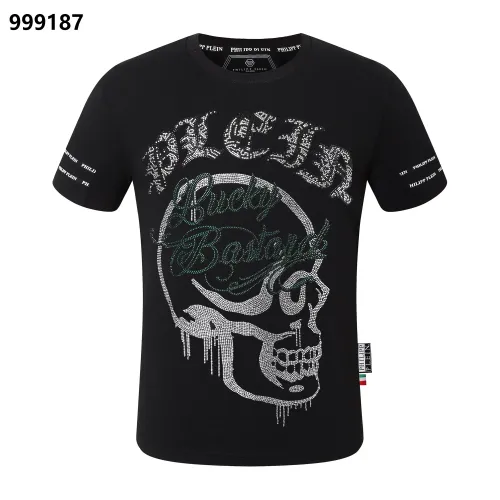 Philipp Plein PP Oversize T-Shirts Short Sleeved For Men #1419445 $29.00 USD, Wholesale Replica Philipp Plein PP T-Shirts