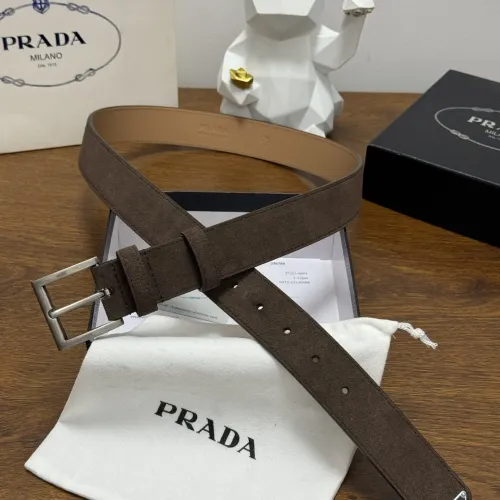 Prada AAA Quality Belts In 3.5cm For Men #1419448 $60.00 USD, Wholesale Replica Prada AAA Quality Belts