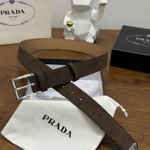 Prada AAA Quality Belts In 3.5cm For Men #1419450 $60.00 USD, Wholesale Replica Prada AAA Quality Belts