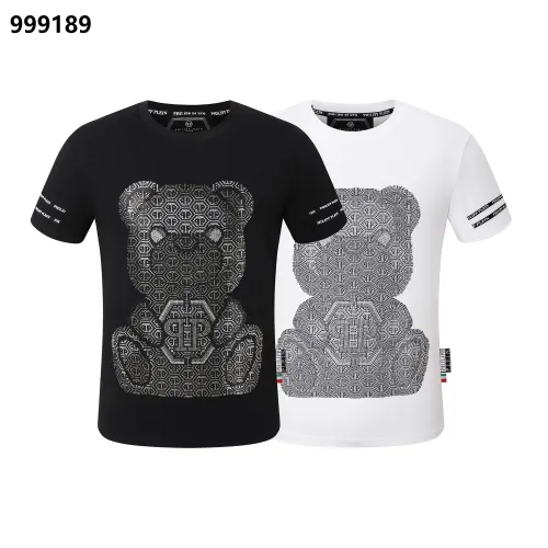 Replica Philipp Plein PP Oversize T-Shirts Short Sleeved For Men #1419453 $29.00 USD for Wholesale