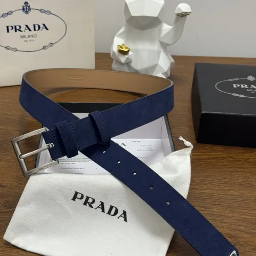 Prada AAA Quality Belts In 3.5cm For Men #1419464 $60.00 USD, Wholesale Replica Prada AAA Quality Belts