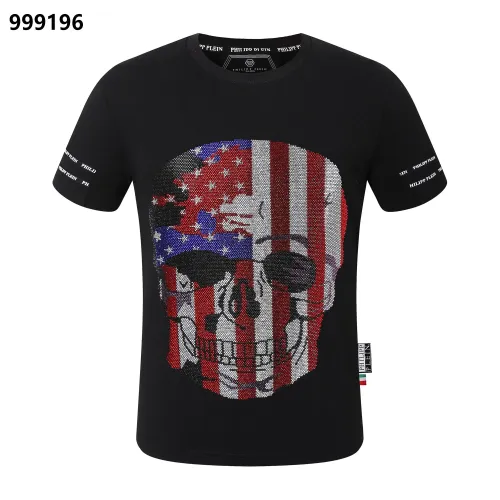 Philipp Plein PP Oversize T-Shirts Short Sleeved For Men #1419474 $29.00 USD, Wholesale Replica Philipp Plein PP T-Shirts