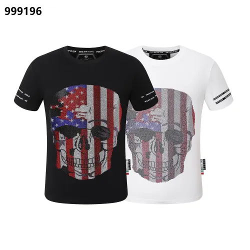 Replica Philipp Plein PP Oversize T-Shirts Short Sleeved For Men #1419474 $29.00 USD for Wholesale