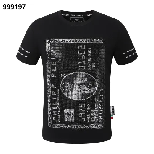 Philipp Plein PP Oversize T-Shirts Short Sleeved For Men #1419476 $29.00 USD, Wholesale Replica Philipp Plein PP T-Shirts
