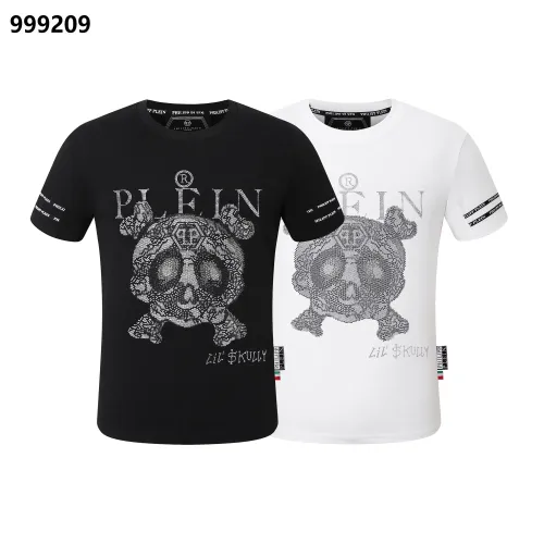 Replica Philipp Plein PP Oversize T-Shirts Short Sleeved For Men #1419492 $29.00 USD for Wholesale
