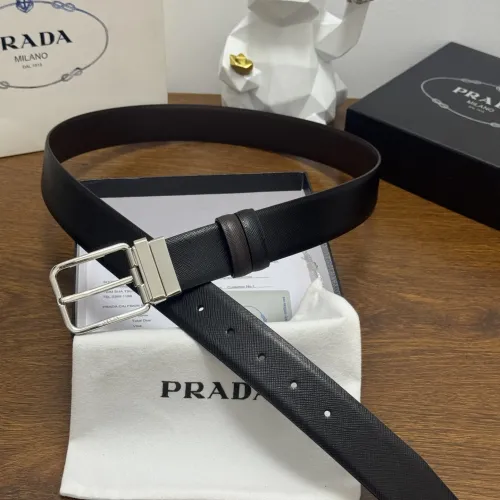 Replica Prada AAA Quality Belts In 3.5cm For Men #1419502 $60.00 USD for Wholesale