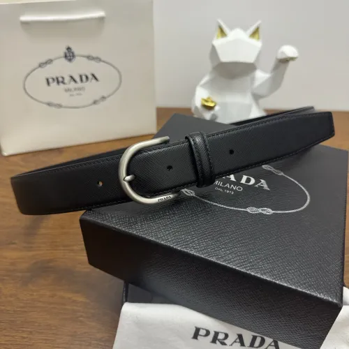 Prada AAA Quality Belts In 3.5cm For Men #1419508 $60.00 USD, Wholesale Replica Prada AAA Quality Belts