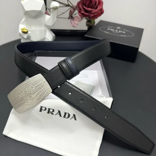 Prada AAA Quality Belts In 3.5cm For Men #1419515 $60.00 USD, Wholesale Replica Prada AAA Quality Belts