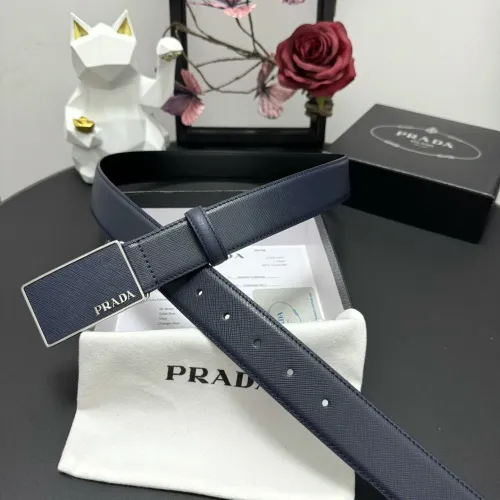 Prada AAA Quality Belts In 3.5cm For Men #1419519 $60.00 USD, Wholesale Replica Prada AAA Quality Belts