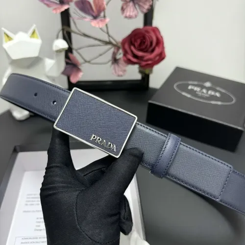 Replica Prada AAA Quality Belts In 3.5cm For Men #1419519 $60.00 USD for Wholesale