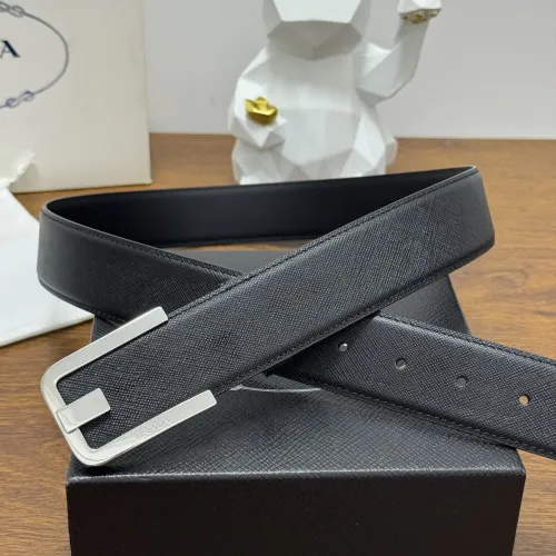 Prada AAA Quality Belts In 3.5cm For Men #1419528 $60.00 USD, Wholesale Replica Prada AAA Quality Belts