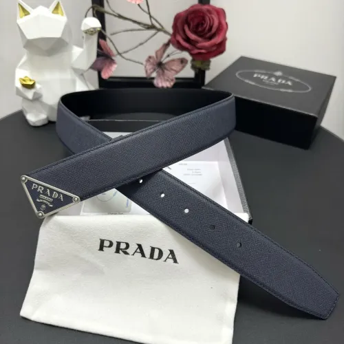 Prada AAA Quality Belts In 3.5cm For Men #1419544 $60.00 USD, Wholesale Replica Prada AAA Quality Belts