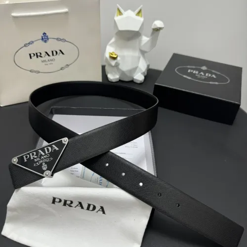 Prada AAA Quality Belts In 3.5cm For Men #1419548 $60.00 USD, Wholesale Replica Prada AAA Quality Belts