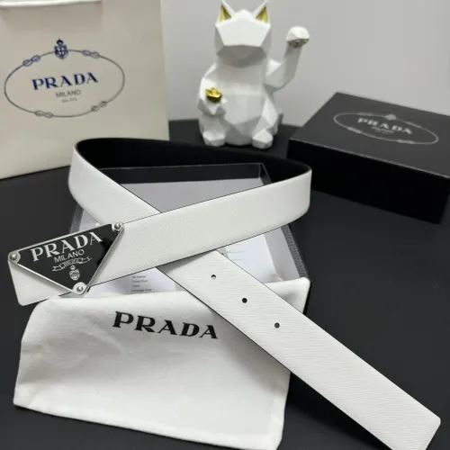 Prada AAA Quality Belts In 3.5cm For Men #1419550 $60.00 USD, Wholesale Replica Prada AAA Quality Belts