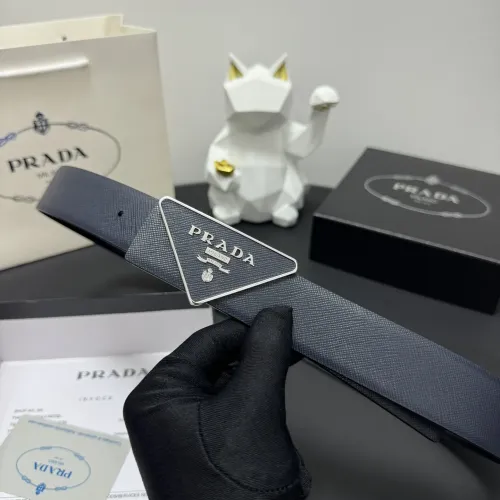Replica Prada AAA Quality Belts In 3.5cm For Men #1419559 $60.00 USD for Wholesale