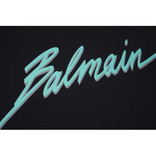 Replica Balmain T-Shirts Short Sleeved For Unisex #1419605 $29.00 USD for Wholesale