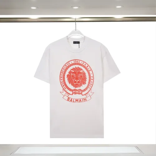 Balmain T-Shirts Short Sleeved For Unisex #1419608 $29.00 USD, Wholesale Replica Balmain T-Shirts