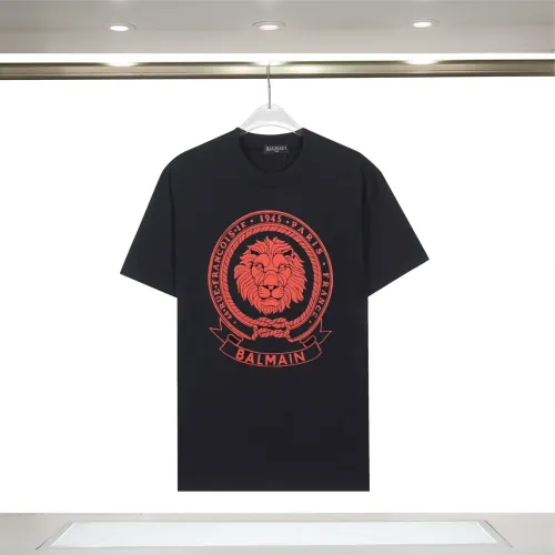 Balmain T-Shirts Short Sleeved For Unisex #1419609 $29.00 USD, Wholesale Replica Balmain T-Shirts