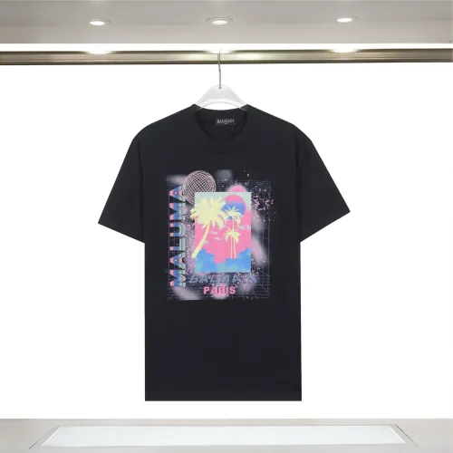 Balmain T-Shirts Short Sleeved For Unisex #1419611 $29.00 USD, Wholesale Replica Balmain T-Shirts