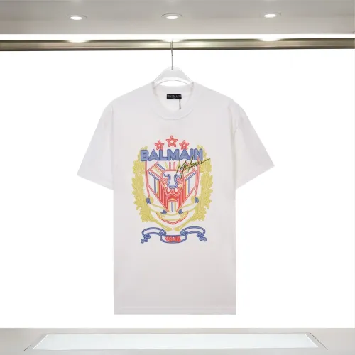 Balmain T-Shirts Short Sleeved For Unisex #1419618 $29.00 USD, Wholesale Replica Balmain T-Shirts
