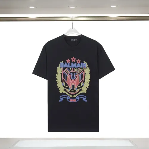 Balmain T-Shirts Short Sleeved For Unisex #1419619 $29.00 USD, Wholesale Replica Balmain T-Shirts