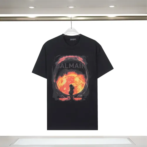 Balmain T-Shirts Short Sleeved For Unisex #1419621 $29.00 USD, Wholesale Replica Balmain T-Shirts