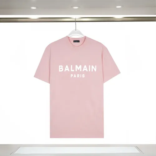 Balmain T-Shirts Short Sleeved For Unisex #1419625 $29.00 USD, Wholesale Replica Balmain T-Shirts