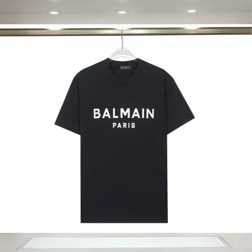 Balmain T-Shirts Short Sleeved For Unisex #1419626 $29.00 USD, Wholesale Replica Balmain T-Shirts
