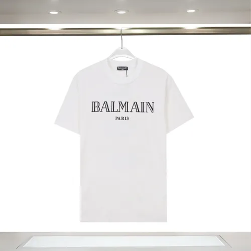Balmain T-Shirts Short Sleeved For Unisex #1419636 $29.00 USD, Wholesale Replica Balmain T-Shirts
