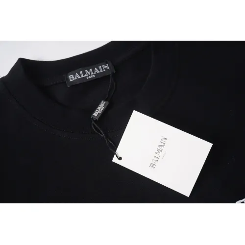Replica Balmain T-Shirts Short Sleeved For Unisex #1419637 $29.00 USD for Wholesale