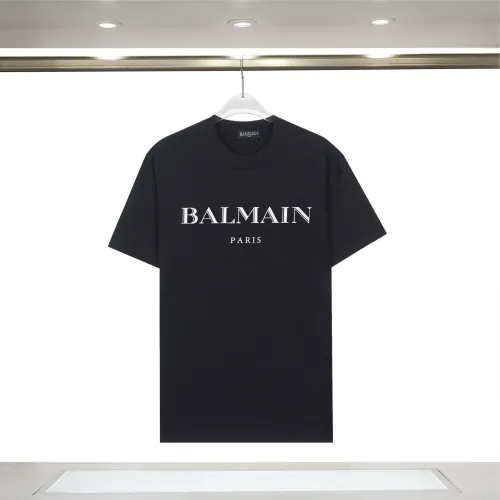 Balmain T-Shirts Short Sleeved For Unisex #1419639 $29.00 USD, Wholesale Replica Balmain T-Shirts