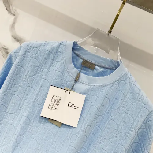Replica Christian Dior T-Shirts Short Sleeved For Unisex #1419668 $32.00 USD for Wholesale