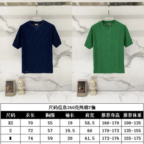 Replica Christian Dior T-Shirts Short Sleeved For Unisex #1419672 $32.00 USD for Wholesale