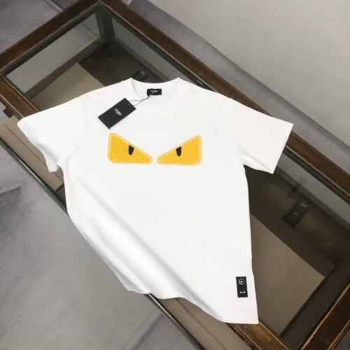 Fendi T-Shirts Short Sleeved For Unisex #1419689 $36.00 USD, Wholesale Replica Fendi T-Shirts
