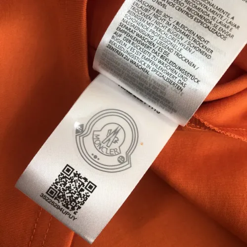 Replica Moncler T-Shirts Short Sleeved For Unisex #1419696 $36.00 USD for Wholesale