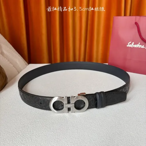 Replica Salvatore Ferragamo AAA Quality Belts In 3.5cm For Men #1419722 $52.00 USD for Wholesale