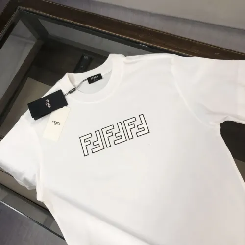 Replica Fendi T-Shirts Short Sleeved For Unisex #1419770 $36.00 USD for Wholesale