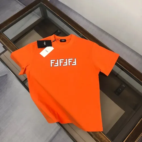 Fendi T-Shirts Short Sleeved For Unisex #1419771 $36.00 USD, Wholesale Replica Fendi T-Shirts