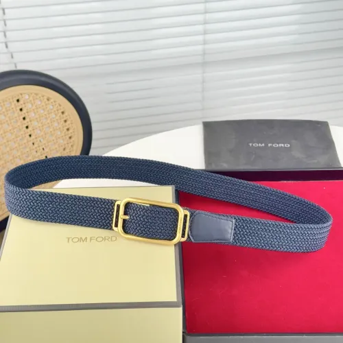 Replica Tom Ford AAA Quality Belts In 3.5cm For Men #1419827 $68.00 USD for Wholesale