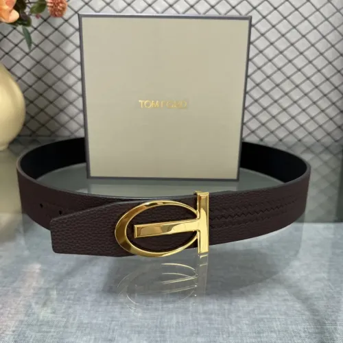Replica Tom Ford AAA Quality Belts In 4.0cm For Men #1419878 $68.00 USD for Wholesale