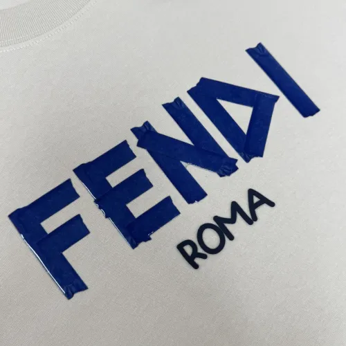 Replica Fendi T-Shirts Short Sleeved For Unisex #1419956 $29.00 USD for Wholesale