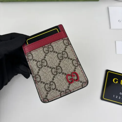 Replica Gucci Card Holders #1420029 $32.00 USD for Wholesale