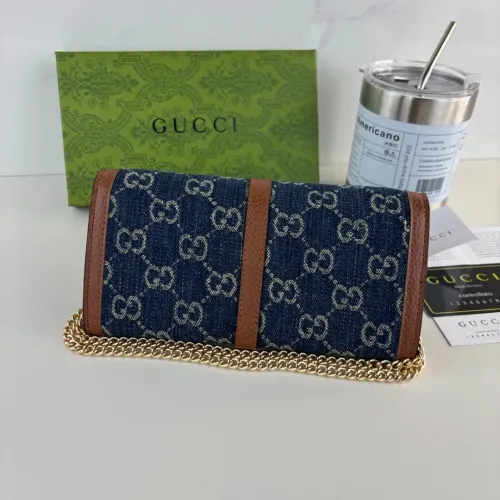 Replica Gucci Long Wallets #1420050 $48.00 USD for Wholesale